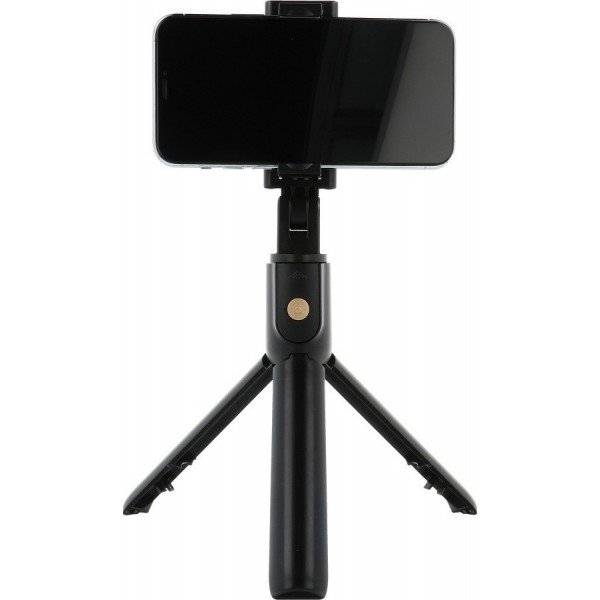 K07 Selfie Stick Τρίποδο Κινητού με Bluetooth Μαύρο